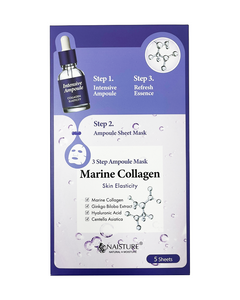 3 STEP AMPOULE MASK-MARINE COLLAGEN