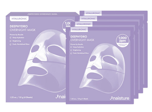 Naisture DeepHydro Overnight Mask - (4pcs/pack)
