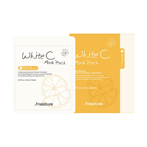 Naisture Premium Sheet Mask - White C (5pcs/pack)