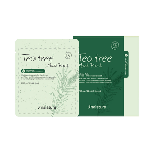 Naisture Premium Sheet Mask - Tea Tree (5pcs/pack)