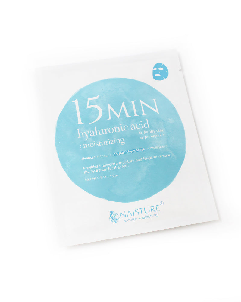 15 MIN Hyaluronic Acid Sheet Mask